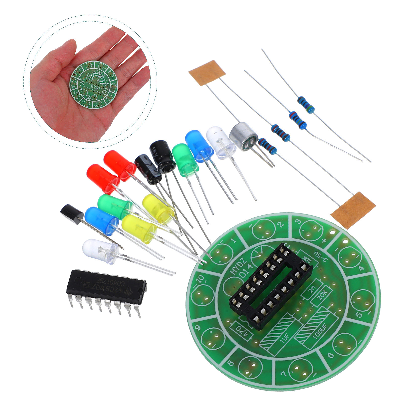Science Kit - 1 set di luci LED rotanti
