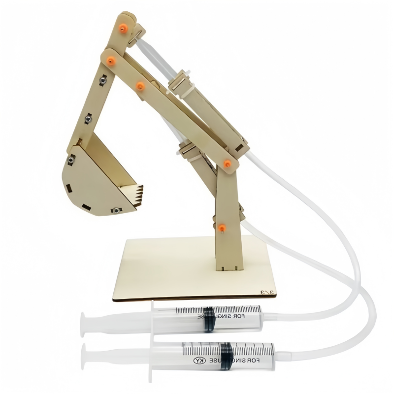 Science Project Kit - Modello di escavatore idraulico fai-da-te per