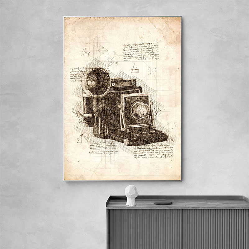 Vintage Abstract Da Vinci ispi - Star Map Poster recensione e prezzo