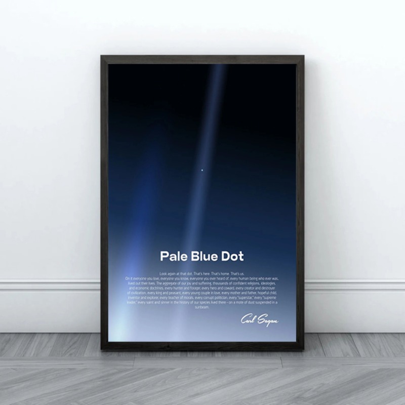 Poster con stampa a pois blu p - Star Map Poster recensione e prezzo