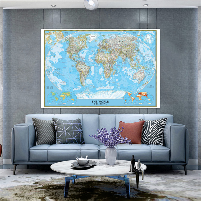 Poster Mappa del Mondo in Ingl - Star Map Poster recensione e prezzo