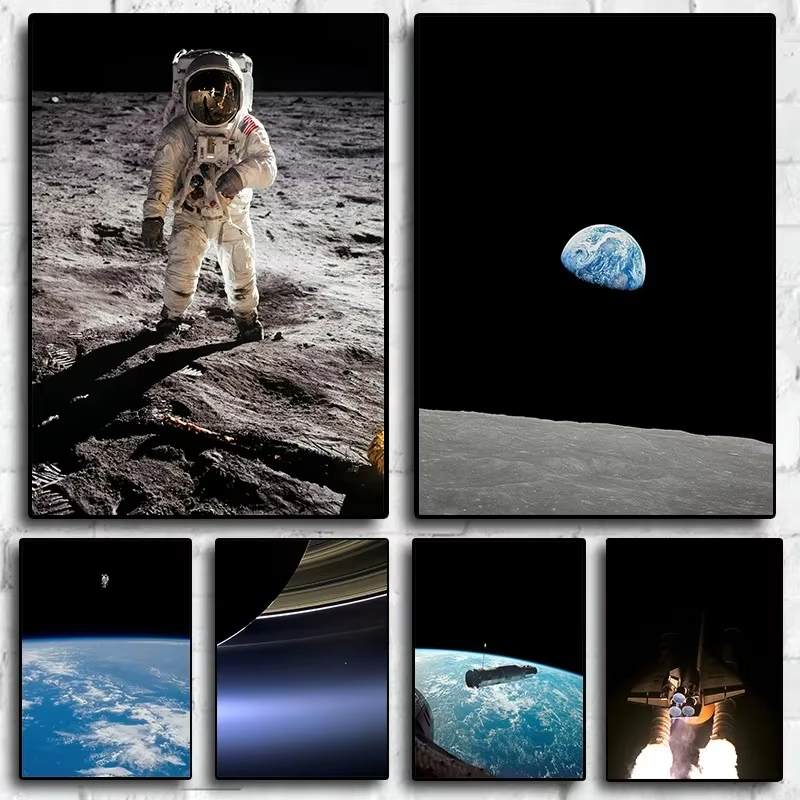 Sci-fi Space and Astronaut Ear - Star Map Poster recensione e prezzo